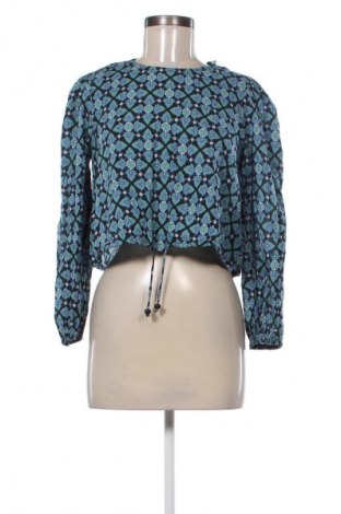 Дамска блуза Zara, Размер S, Цвят Многоцветен, Цена 26,98 лв.