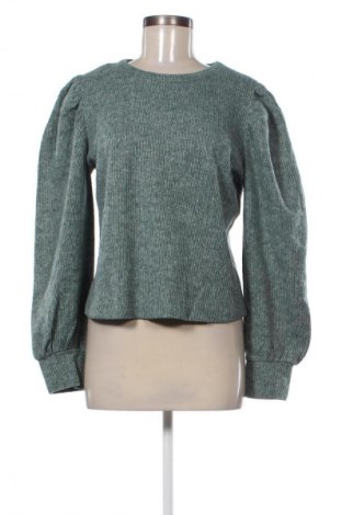 Дамска блуза Zara, Размер M, Цвят Зелен, Цена 27,37 лв.