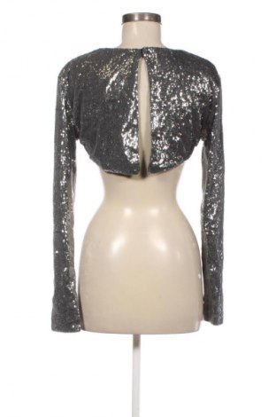 Bluză de femei Zara, Mărime M, Culoare Argintiu, Preț 50,99 Lei