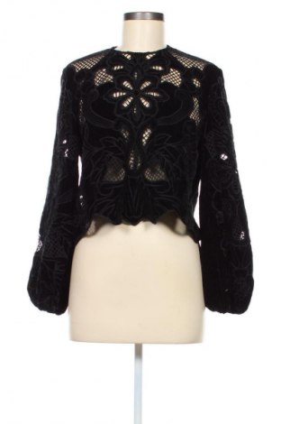 Γυναικεία μπλούζα Zara, Μέγεθος XS, Χρώμα Μαύρο, Τιμή 7,99 €