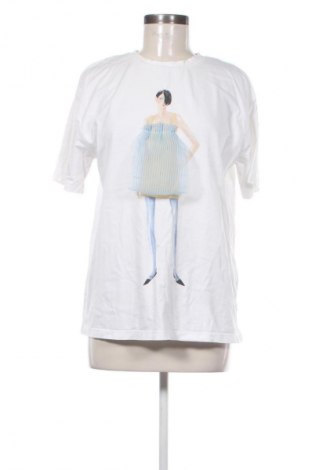 Damen Shirt Zara, Größe M, Farbe Weiß, Preis 10,23 €