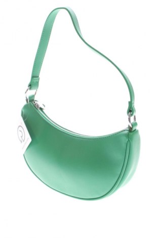 Γυναικεία τσάντα Pull&Bear, Χρώμα Πράσινο, Τιμή 10,00 €