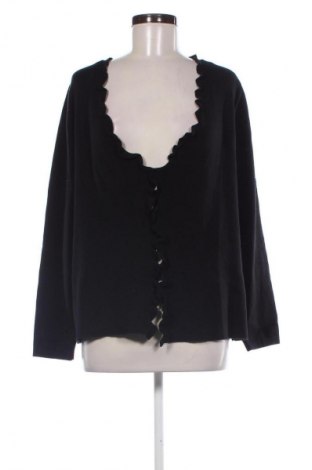 Damski kardigan Barbara Lebek, Rozmiar XL, Kolor Czarny, Cena 142,39 zł