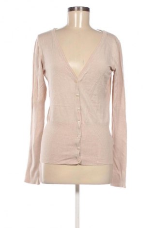 Γυναικεία ζακέτα Bershka, Μέγεθος L, Χρώμα  Μπέζ, Τιμή 14,77 €