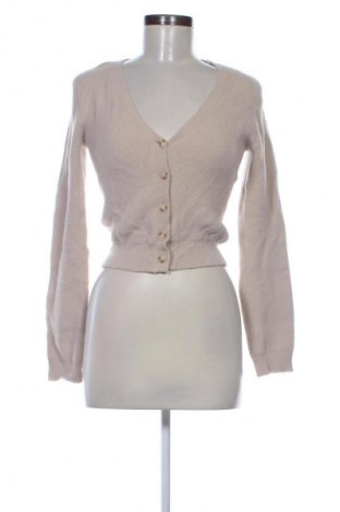 Γυναικεία ζακέτα Bershka, Μέγεθος M, Χρώμα  Μπέζ, Τιμή 6,99 €
