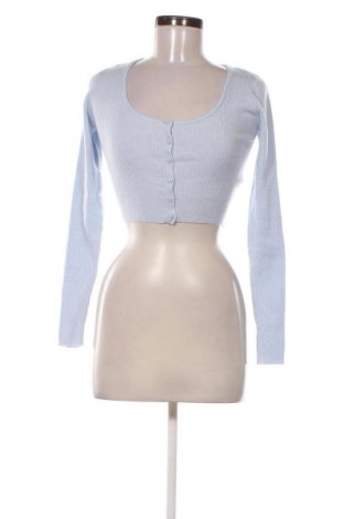 Дамска жилетка Bershka, Размер S, Цвят Син, Цена 46,00 лв.