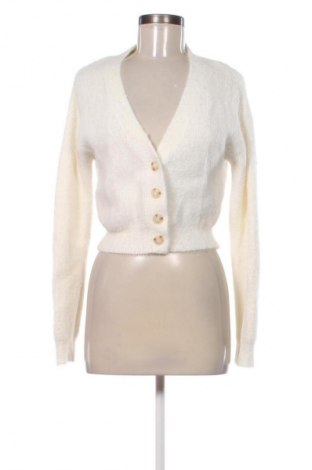 Cardigan de damă Bershka, Mărime M, Culoare Alb, Preț 90,67 Lei