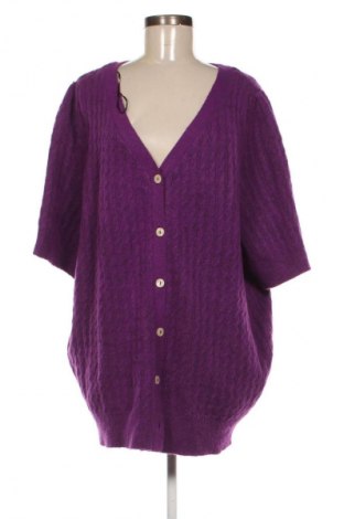 Damen Strickjacke Bpc Bonprix Collection, Größe XXL, Farbe Lila, Preis € 12,99