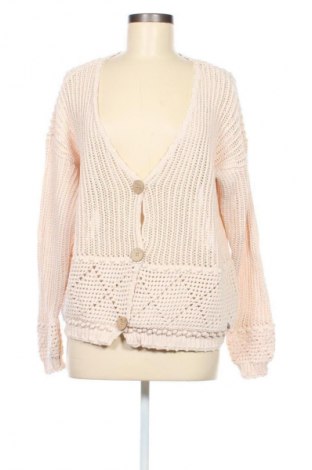 Damen Strickjacke Cream, Größe L, Farbe Aschrosa, Preis 31,65 €
