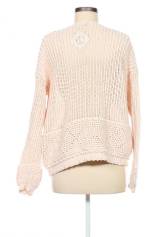 Damen Strickjacke Cream, Größe L, Farbe Aschrosa, Preis 31,65 €