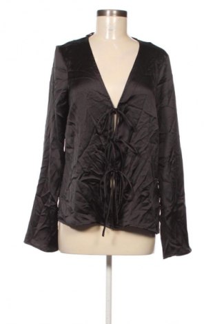 Damen Strickjacke Gina Tricot, Größe M, Farbe Schwarz, Preis 14,99 €