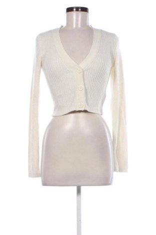 Damen Strickjacke H&M Divided, Größe S, Farbe Ecru, Preis 14,91 €