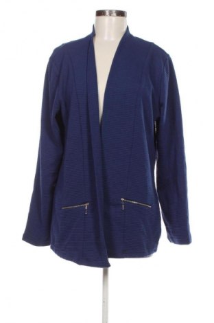 Damen Strickjacke Helena Vera, Größe XL, Farbe Blau, Preis 8,99 €