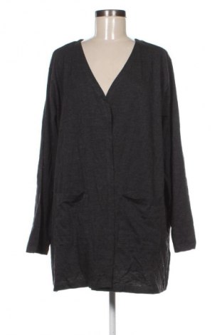 Damen Strickjacke Laura Torelli, Größe XXL, Farbe Grau, Preis € 8,99