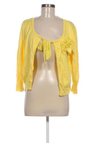 Damen Strickjacke Monari, Größe XL, Farbe Gelb, Preis 22,99 €