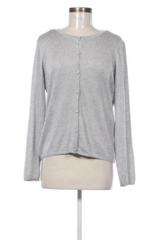 Damen Strickjacke ONLY, Größe L, Farbe Silber, Preis 12,99 €