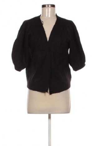 Дамска жилетка Pieces, Размер XL, Цвят Черен, Цена 18,99 лв.