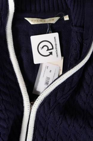 Дамска жилетка Polo Club, Размер XS, Цвят Син, Цена 142,99 лв.