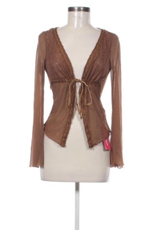 Damen Strickjacke SHEIN, Größe M, Farbe Braun, Preis 27,68 €