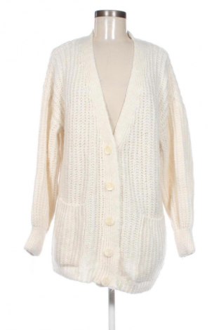 Damski kardigan Stradivarius, Rozmiar S, Kolor ecru, Cena 66,39 zł