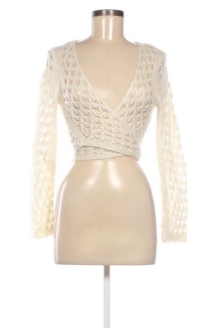 Damen Strickjacke Unbranded, Größe M, Farbe Ecru, Preis 14,77 €