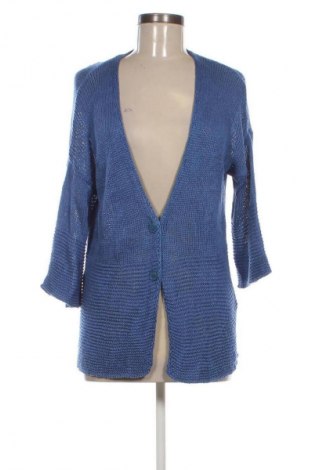 Damen Strickjacke United Colors Of Benetton, Größe M, Farbe Blau, Preis 23,99 €