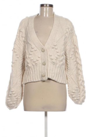 Damen Strickjacke Zara, Größe S, Farbe Ecru, Preis 16,99 €