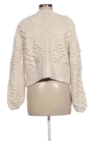 Damen Strickjacke Zara, Größe S, Farbe Ecru, Preis 16,99 €