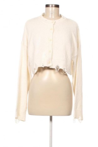 Damen Strickjacke Zara, Größe M, Farbe Ecru, Preis € 14,99