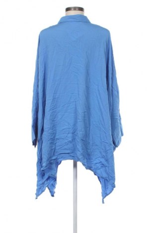 Γυναικείο πουκάμισο Bpc Bonprix Collection, Μέγεθος XXL, Χρώμα Μπλέ, Τιμή 10,99 €