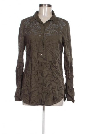 Cămașă de femei Camaieu, Mărime M, Culoare Verde, Preț 38,99 Lei
