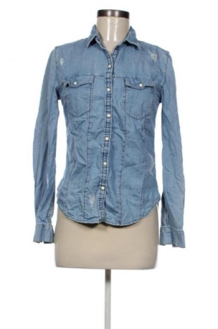 Damenbluse Denim Co., Größe S, Farbe Blau, Preis € 6,99
