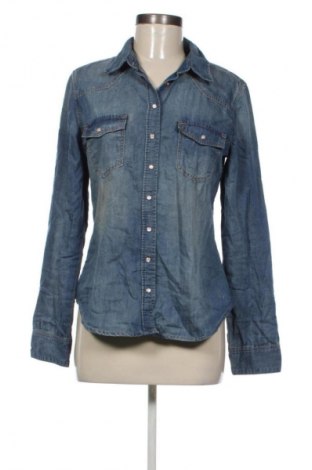 Дамска риза H&M, Размер M, Цвят Син, Цена 11,99 лв.