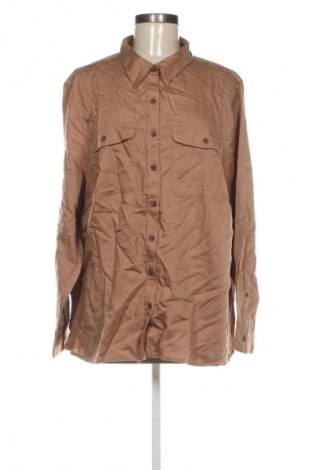 Γυναικείο πουκάμισο Land's End, Μέγεθος 3XL, Χρώμα Καφέ, Τιμή 29,99 €
