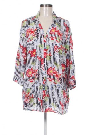Γυναικείο πουκάμισο Laura Torelli, Μέγεθος XXL, Χρώμα Πολύχρωμο, Τιμή 8,99 €