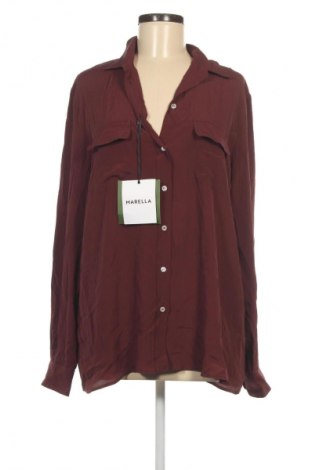 Cămașă de femei Marella, Mărime L, Culoare Maro, Preț 694,99 Lei