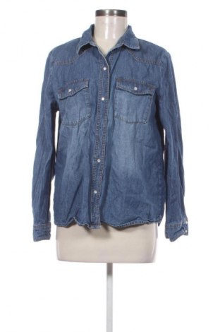 Γυναικείο πουκάμισο Promod, Μέγεθος L, Χρώμα Μπλέ, Τιμή 10,99 €