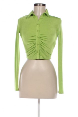 Γυναικείο πουκάμισο Pull&Bear, Μέγεθος S, Χρώμα Πράσινο, Τιμή 13,00 €