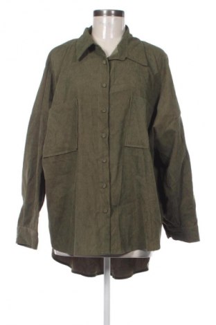 Γυναικείο πουκάμισο SHEIN, Μέγεθος XXL, Χρώμα Πράσινο, Τιμή 10,99 €