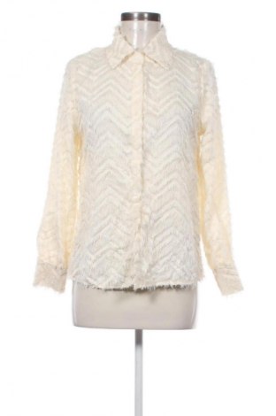 Дамска риза SHEIN, Размер M, Цвят Екрю, Цена 8,99 лв.