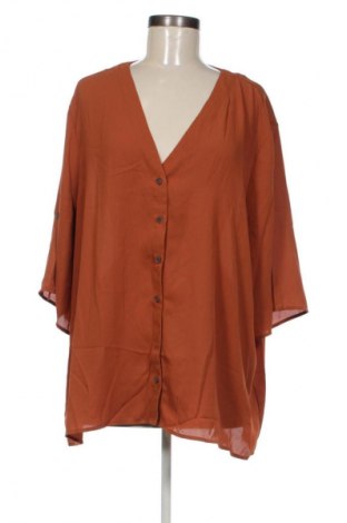 Dámská košile  SHEIN, Velikost 4XL, Barva Hnědá, Cena  279,00 Kč
