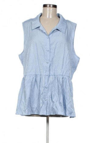 Dámská košile  SHEIN, Velikost 4XL, Barva Modrá, Cena  279,00 Kč