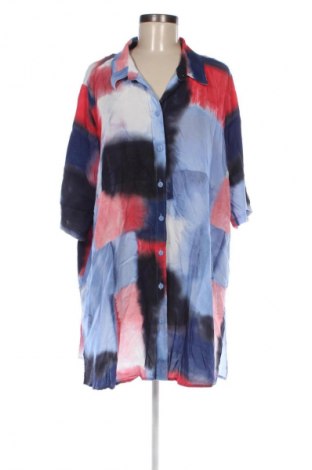 Γυναικείο πουκάμισο Selection By Ulla Popken, Μέγεθος XXL, Χρώμα Πολύχρωμο, Τιμή 17,30 €