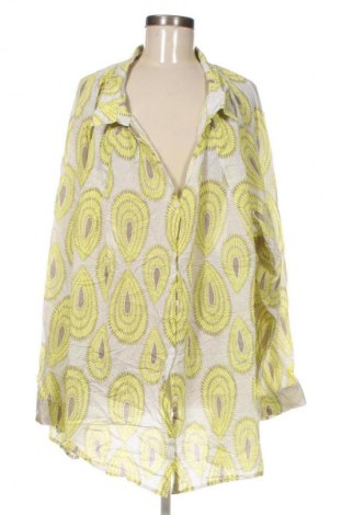 Γυναικείο πουκάμισο Selection By Ulla Popken, Μέγεθος 5XL, Χρώμα Πολύχρωμο, Τιμή 20,99 €