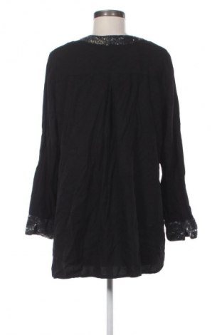 Damenbluse Sheego, Größe XXL, Farbe Schwarz, Preis 18,99 €