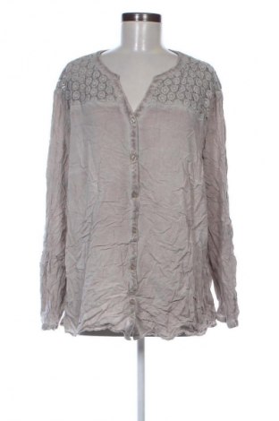 Damenbluse Ulla Popken, Größe XXL, Farbe Beige, Preis € 21,99