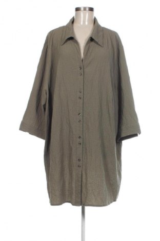 Damenbluse Ulla Popken, Größe 5XL, Farbe Grün, Preis € 26,99