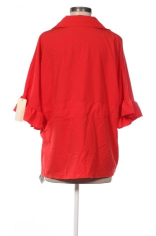 Damenbluse Unbranded, Größe XXL, Farbe Rot, Preis 21,99 €