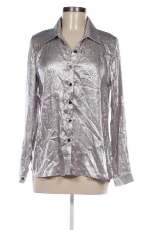Дамска риза Unbranded, Размер XL, Цвят Сребрист, Цена 25,00 лв.