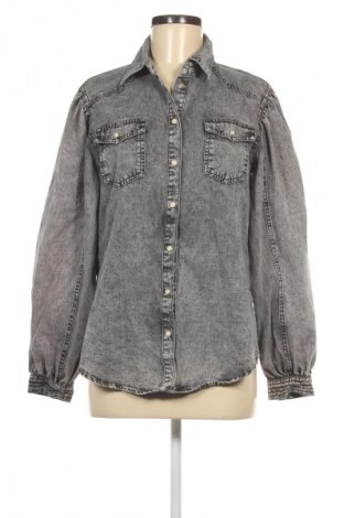 Дамска риза Unbranded, Размер M, Цвят Сив, Цена 9,99 лв.